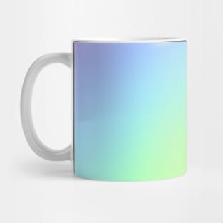 Pretty Pastel Rainbow Blur Mug